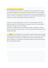 Depression and types of this disease 3 puslapis