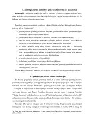 Demografinės aplinkos pokyčių tendencijos pasaulyje ir Lietuvoje 4 puslapis