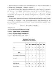 Demografinės aplinkos pokyčių tendencijos pasaulyje ir Lietuvoje 9 puslapis
