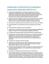 Administracinių nuobaudų skyrimo taisyklės 4 puslapis