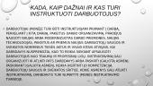 Darbuotojų instruktavimas ir instruktažas darbo vietoje 4 puslapis