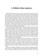 Demokratinių ir nedemokratinių politinių režimų savybės 4 puslapis