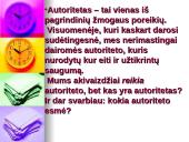 Skaidrės apie autoritetą 4 puslapis