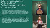 Psichoanalitinė / Psichodinaminė psichologija 10 puslapis