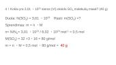 Santykinė molekulinė masė. Uždavinių sprendimas 4 puslapis
