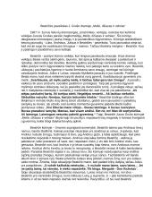 Beatričės paveikslas J. Grušo dramoje „Meilė, džiazas ir velnias“ - kalbėjimas