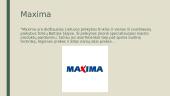 Prekybos tinklo pristatymas - Maxima