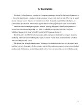 Dividend and Dividend Policy 13 puslapis