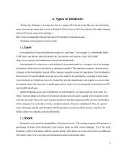 Dividend and Dividend Policy 5 puslapis