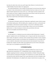 Dividend and Dividend Policy 8 puslapis