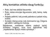 Neverbalinis bendravimas. Bendravimo psichologija 11 puslapis