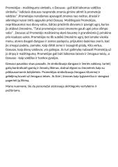 Prometėjo ir Dzeuso palyginimas