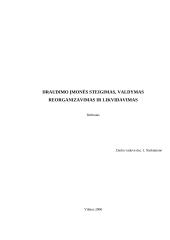 Draudimo įmonių steigimas