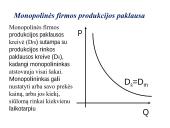 Monopolinė rinka. Oligopolinė rinka. Monopolinė konkurencija 11 puslapis