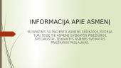 Asmeniui reikalingos informacijos atpažinimas 19 puslapis
