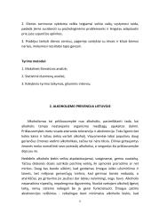 Socialinės rizikos ( alkoholikų) šeimų vaikai ir paramos jiems organizavimas: sociologinė interpretacija  5 puslapis