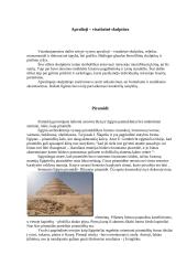 Egipto skulptūrų ypatybės 3 puslapis
