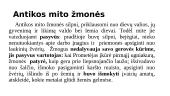 Antika ir jos ženklai literatūroje (skaidrės) 14 puslapis