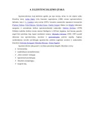 Egzistencializmo laikotarpis, jo ištakos, klestėjimas ir egzistencialistai 8 puslapis