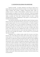 Egzistencializmo laikotarpis, jo ištakos, klestėjimas ir egzistencialistai 9 puslapis