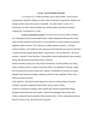 Liucija – dramatiška asmenybė 
