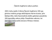 Parkai, sodai ir skverai 11 puslapis