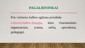 Lietuvių kalba kaip nacionalinė ir valstybinė kalba 8 puslapis