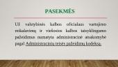 Lietuvių kalba kaip nacionalinė ir valstybinė kalba 9 puslapis