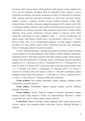 Technologinio ugdymo pedagogų rengimo Lietuvoje, Didžiojoje Britanijoje ir Suomijoje lyginamoji analizė  3 puslapis