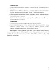 Technologinio ugdymo pedagogų rengimo Lietuvoje, Didžiojoje Britanijoje ir Suomijoje lyginamoji analizė  4 puslapis