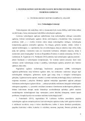 Technologinio ugdymo pedagogų rengimo Lietuvoje, Didžiojoje Britanijoje ir Suomijoje lyginamoji analizė  5 puslapis