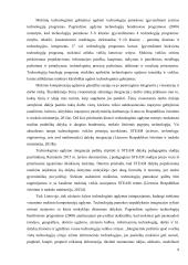 Technologinio ugdymo pedagogų rengimo Lietuvoje, Didžiojoje Britanijoje ir Suomijoje lyginamoji analizė  8 puslapis