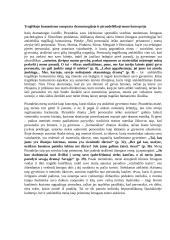 Tragiškojo humanizmo samprata dramaturgijoje ir pirandeliškoji meno koncepcija