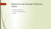 Infliacijos rizika 5 puslapis