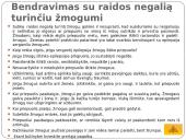 Bendravimo ypatumai su neįgaliais asmenimis 6 puslapis