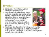 Teigiamo mikroklimato  kūrimas grupėje  12 puslapis