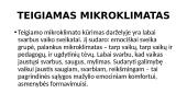 Mikroklimatas darželyje  3 puslapis