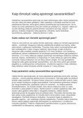 Kaip išmokyti vaiką apsirengti savarankiškai?