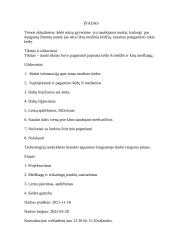 Medinė kėdė. Technologijų mokyklinio brandos egzamino baigiamojo darbo aprašas 4 puslapis