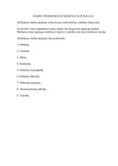 Medinė kėdė. Technologijų mokyklinio brandos egzamino baigiamojo darbo aprašas 8 puslapis