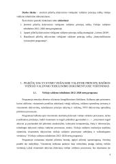 Piliečių dalyvavimo viešajame valdyme principų raiškos viešojo valdymo tobulinimo dokumentuose vertinimas 3 puslapis