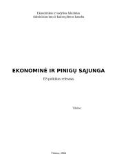 Ekonominė ir pinigų sąjunga