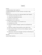 Ikimokyklinio ugdymo įstaigų pedagogų ir ugdytinių tėvų bendradarbiavimas 2 puslapis