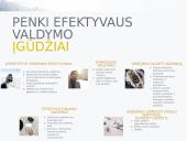 Vadovo komunikacija siekiant efektyvios veiklos 8 puslapis