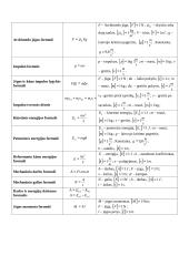 Fizikos formulės su paaiškinimais 2 puslapis