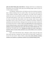 Mindaugo paveikslas Justino Marcinkevičiaus dramoje „Mindaugas“ (kalbėjimas) 2 puslapis