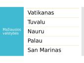 Pasaulio gyventojų skaičius, pasiskirstymas, įvairovė 6 puslapis