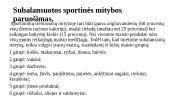 Sportininkų mitybos pagrindai. Subalansuotos mitybos racionalų analizė 16 puslapis
