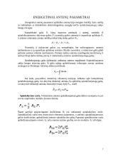 Energetiniai antenų parametrai 3 puslapis