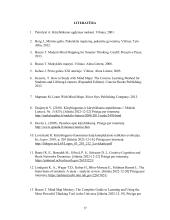 Minčių žemėlapis kaip kūrybiškumo mokymosi metodas  16 puslapis